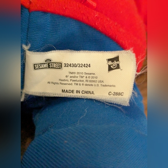 Sesame Street Ernie Plush Toy - Red and Orange - Picture 7 of 10